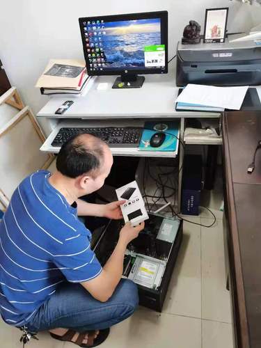 电脑升级现场照片