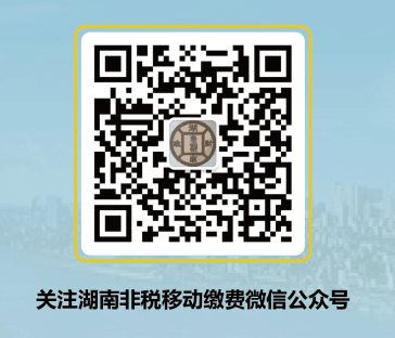 湖南非税缴费二维码 湖南非税缴费二维码